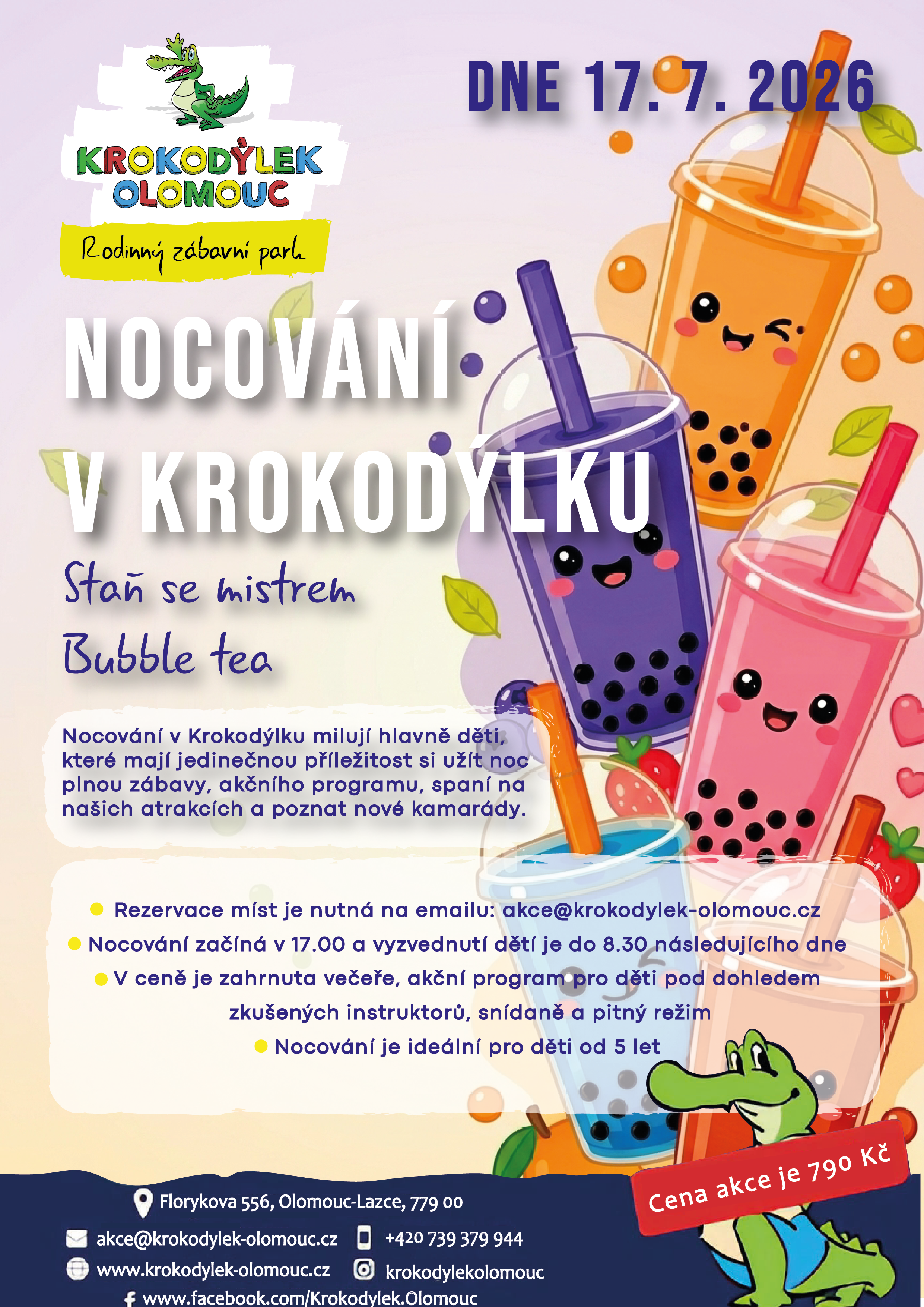 Nocování v Krokodýlku